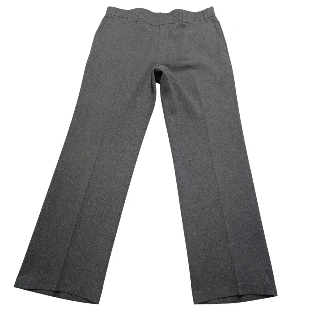 Vintage Levi's Action Slacks Mens 36x32 Grey Straight Leg Dress Pants 47610-2757